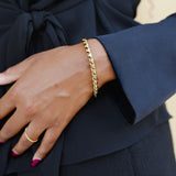 The Aria Woven Chain Bracelet